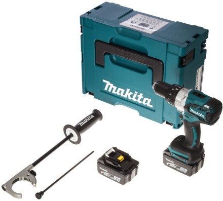 Дрель-шуруповерт аккумуляторная Makita DHP481RTE купить в Когалыме