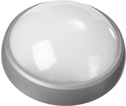 Светильник STAYER &quot;PROFI&quot; PROLight светодиодный, влагозащищенный IP65, встроен сенсор, пластик корп, влагозащищ, круг, металлик, 4000К, 12(100Вт) 57364-100-S купить в Когалыме