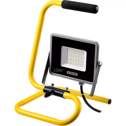 Прожектор LEDPro светодиодный, STAYER Profi 57135-30, переносной с подставкой, 30Вт 57135-30 купить в Когалыме