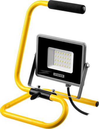 Прожектор LEDPro светодиодный, STAYER Profi 57135-30, переносной с подставкой, 30Вт 57135-30 купить в Когалыме