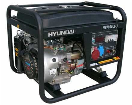 Бензогенератор Hyundai HY 9000LE-3 купить в Когалыме