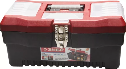 Ящик ЗУБР "МАСТЕР" пластмассовый для инструмента, 40,6x22,5x20,2см, 16" 38322_z01 купить в Когалыме
