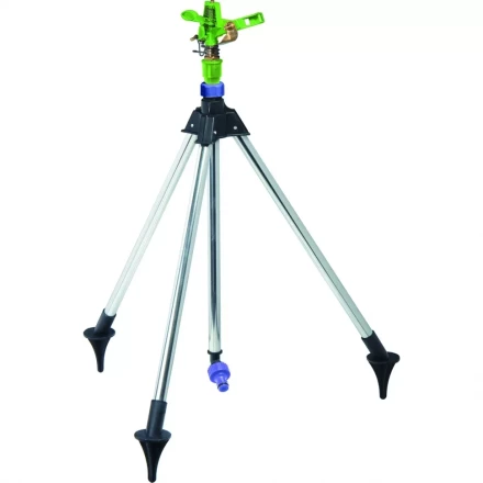 Разбрызгиватель латунный, импульсный, с регулир. угла гор. распыления до 26 м,  штатив  PALISAD 65418 купить в Когалыме