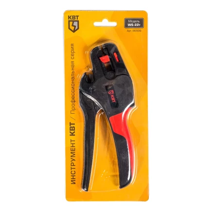 Автоматический торцевой стриппер КВТ WS-22т для снятия изоляции с проводов 0.08–10 мм (86599) купить в Когалыме