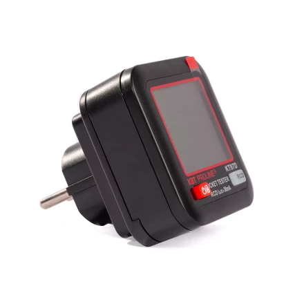 Тестер розеток и УЗО КВТ КТ 97D (91921) купить в Когалыме