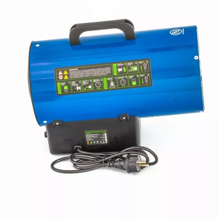 Газовая тепловая пушка СТГ-15, 15 кВт, 500 м3/ч, пропан-бутан Сибртех 96452 купить в Когалыме