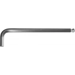 Ключ KRAFTOOL "INDUSTRIE" имбусовый, длинный c шариком, Cr-Mo, хромосатинированное покрытие, HEX 17 27437-17