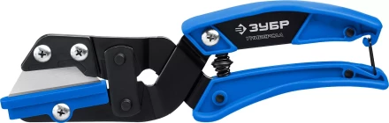 ЗУБР Универсал, для пластмассовых и резиновых профилей, угловые ножницы со сменным трапециевидным лезвием, Профессионал (23371) купить в Когалыме