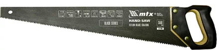 Ножовка по дереву,550 мм,7-8 TPI,зуб-3D,каленный зуб,тефл.покр. дер.рук-ка. MATRIX 23579 купить в Когалыме