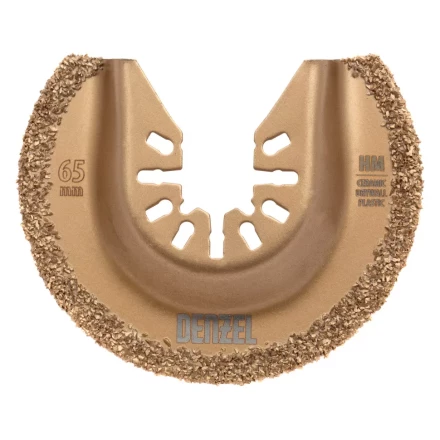 Насадка для МФИ режущая полукруг Denzel 782325, HM, по плитке, 63 мм купить в Когалыме