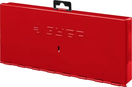 Набор ЗУБР "ЭКСПЕРТ" с метал.реж. инстр., метчики комплект. из 3-х штук и плашки М3-М12, оснастка-в метал.боксе, 32пред. 28129-H32 купить в Когалыме