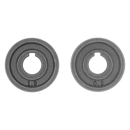 Подающий ролик, V профиль под стальную проволоку 0,8-1мм, 2 шт Denzel 93650 купить в Когалыме