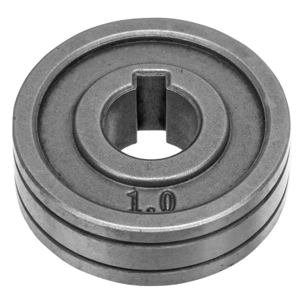 Подающий ролик, V профиль под стальную проволоку 0,8-1мм, 2 шт Denzel 93650 купить в Когалыме