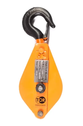 Блок монтажный однорольный с  крюком TOR HQG(L) K1-1,0 т с откидной щекой (T) 1048305 купить в Когалыме