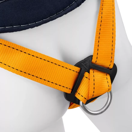 Удерживающе-страховочная привязь Сибртех 89507, модель УСП II, наплечные и набедренные лямки, высокий кушак купить в Когалыме