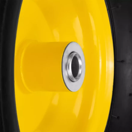 Колесо пневматическое Denzel 15/6.00-6, D 370 мм, подш. внут. диам. 16 мм, длина оси 100 мм 68998 купить в Когалыме