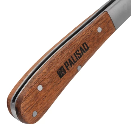 Нож садовый складной Palisad, прямое лезвие, 173 мм, деревянная рукоятка, 790038 купить в Когалыме