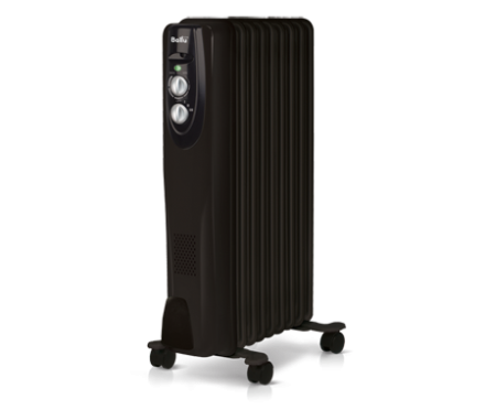 Маслянный радиатор обогреватель электрический BALLU Classic black BOH/CL-09BRN 2000 купить в Когалыме