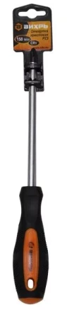 Отвёртка крестовая PZ3 150 мм Вихрь купить в Когалыме