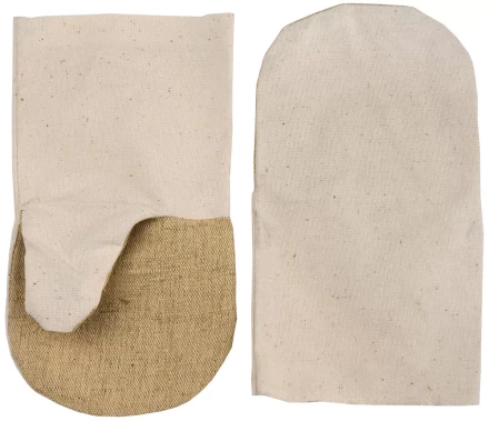 Рукавицы хлопчатобумажные с брезентовым наладонником, XL 11421 купить в Когалыме