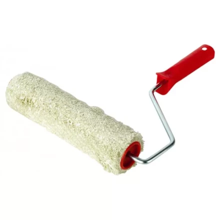 Валик ЗУБР &quot;ЭКСПЕРТ&quot; УНИВЕРСАЛ СИНТЕКС малярный в сборе, полиакрил, бюгель 8мм, 48х250мм 03501-25_z01 купить в Когалыме