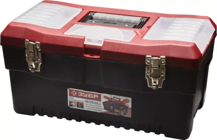 Ящик ЗУБР "МАСТЕР" пластмассовый для инструмента, 48,2x27,9x25,4см, 19" 38324_z01 купить в Когалыме