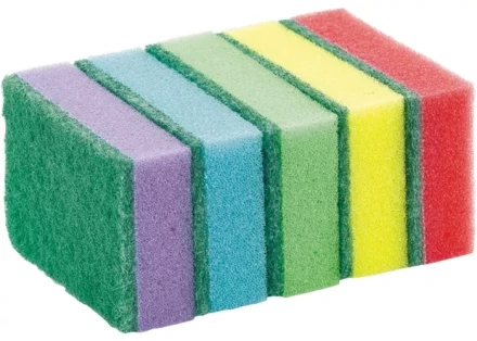 Губки для посуды Optima MAXI 98х65х31 мм 10шт ТМ Elfe 92354 купить в Когалыме