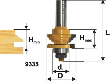 Фреза комб рамочная ф413х234мм хв 12мм 9335 купить в Когалыме