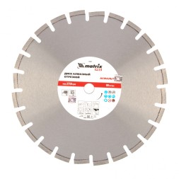 Диск алмазный 400 х 25.4 мм, &quot;Асфальт&quot;, сухой/мокрый рез, Pro Matrix 731083