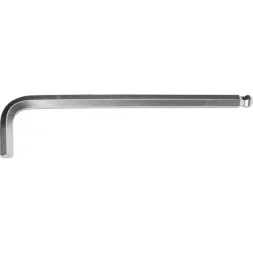 Ключ KRAFTOOL "INDUSTRIE" имбусовый, длинный c шариком, Cr-Mo, хромосатинированное покрытие, HEX 19 27437-19