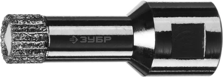 Алмазная коронка ЗУБР "ПРОФЕССИОНАЛ" универсальная для УШМ, сухое сверление, алмазы на вакуумной пайке,  посадка М14, d=14мм 29865-14 купить в Когалыме