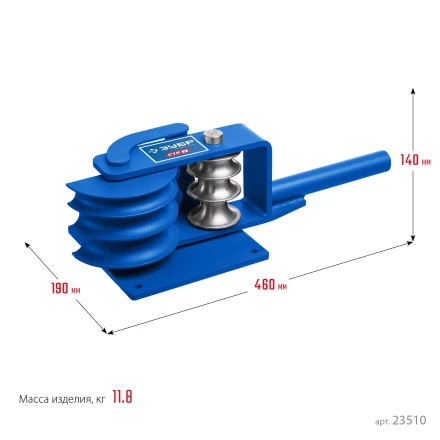 ЗУБР СТР1, станок трубогибочный ручной, Профессионал (23510) купить в Когалыме