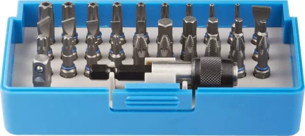 ЗУБР 32 шт, набор кованых бит с адаптером (26091-H32) купить в Когалыме