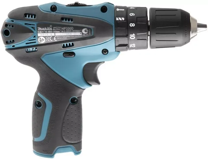 Дрель-шуруповерт аккумуляторная Makita HP330DZ ударный (без АКБ и ЗУ) купить в Когалыме