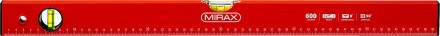 Уровень коробчатый MIRAX, 2 ампулы, крашеный, 600мм 34602-060_z02 купить в Когалыме