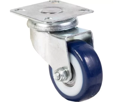 Колесо аппаратное поворотное SCv 25 50 мм (синяя резина) 1027147 купить в Когалыме