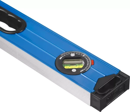 Уровень СИБИН коробчатый усиленный, утолщенный профиль, 2 фрезерованные поверхности, 3 противоударных ампулы (1 поворотная на 360 град), с ручками, 1 34609-150 купить в Когалыме