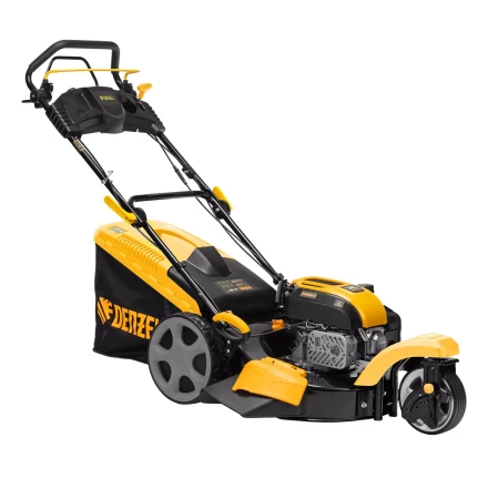 Бензиновая газонокосилка Denzel GLT-460SP-T, Trike 149 см3, 46 см, привод, панель, 60л (58810) купить в Когалыме