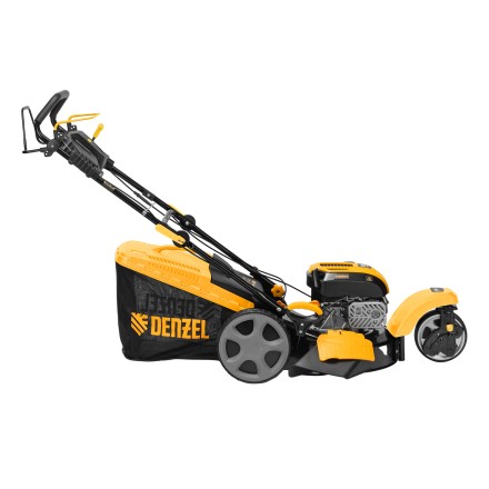 Бензиновая газонокосилка Denzel GLT-460SP-T, Trike 149 см3, 46 см, привод, панель, 60л (58810) купить в Когалыме