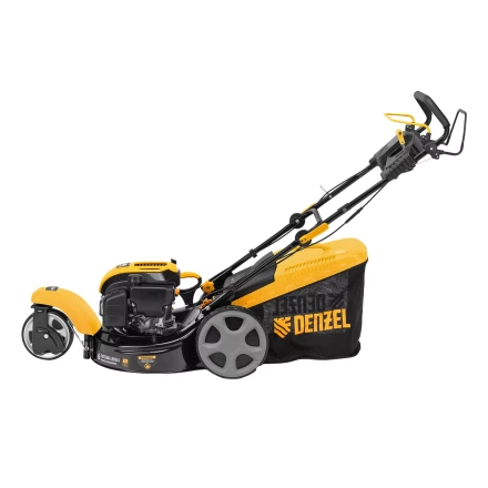 Бензиновая газонокосилка Denzel GLT-460SP-T, Trike 149 см3, 46 см, привод, панель, 60л (58810) купить в Когалыме