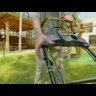 Бензиновая газонокосилка Denzel GLT-460SP-T, Trike 149 см3, 46 см, привод, панель, 60л (58810) купить в Когалыме