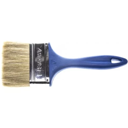 Кисть плоская STAYER "UNIVERSAL-PROFI", светлая натуральная щетина, пластмассовая ручка, 100мм 01085-100_z01 купить в Когалыме