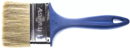 Кисть плоская STAYER "UNIVERSAL-PROFI", светлая натуральная щетина, пластмассовая ручка, 100мм 01085-100_z01 купить в Когалыме