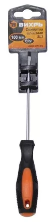 Отвёртка шлицевая SL3 100 мм Вихрь купить в Когалыме