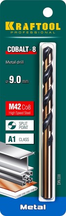 Сверла по металлу HSS-Co 29656-9 купить в Когалыме