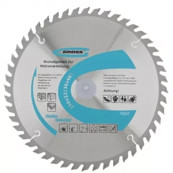 Пильный диск по дереву 255 x 32/30 x 72Т GROSS 73340 купить в Когалыме