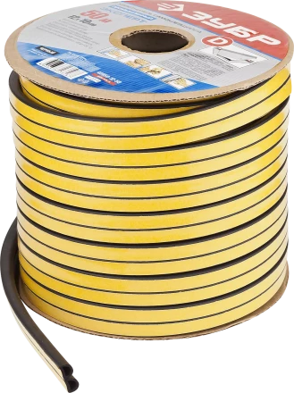 Уплотнитель самоклеящиеся промышленный Зубр серия ЭКСПЕРТ 40950-12-50 купить в Когалыме