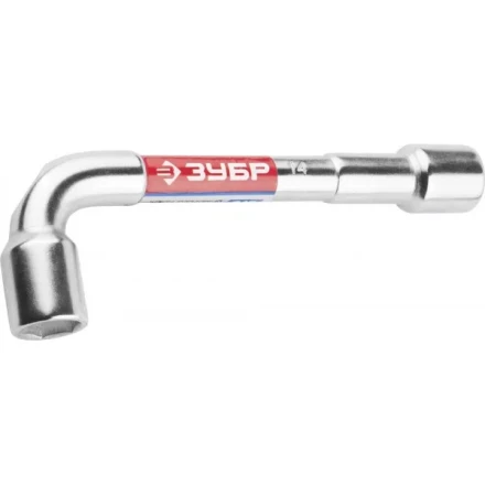 Ключ торцовый ЗУБР "МАСТЕР" двухсторонний L-образный, проходной, 14мм 27185-14 купить в Когалыме