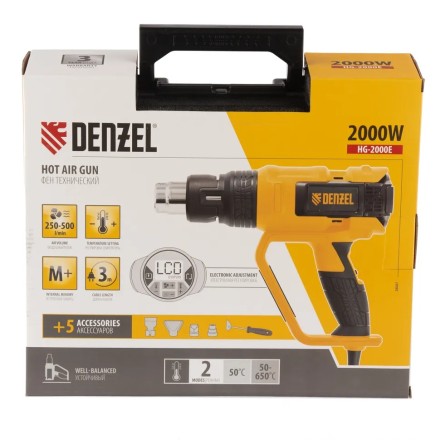 Фен строительный HG-2000E Denzel 28007 купить в Когалыме
