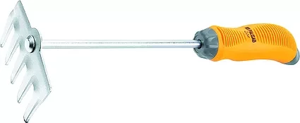 Грабли 5-зубые молибденовое покрытие 2-комп. рукоятка  PALISAD LUXE 61774 купить в Когалыме